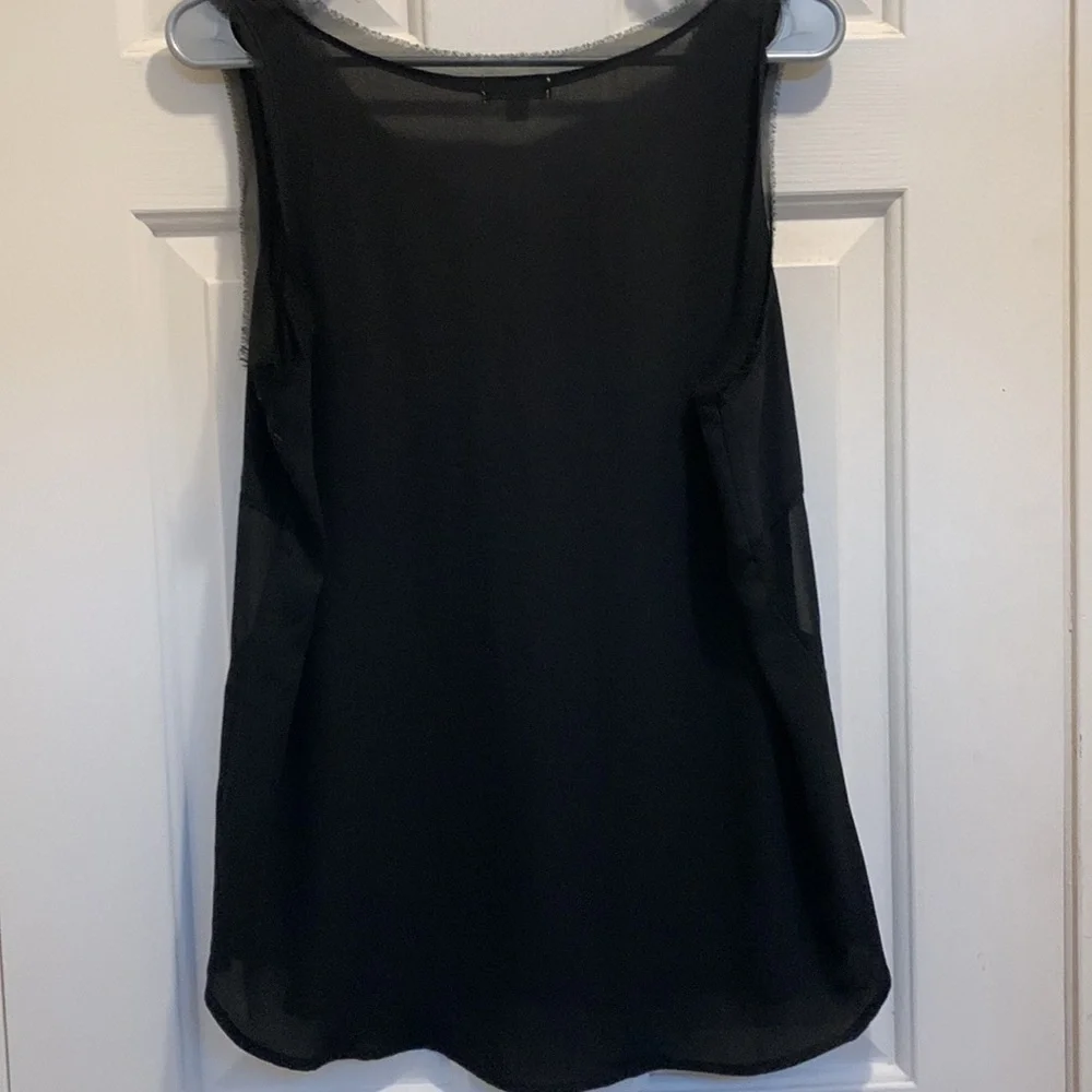 Charming Charlie Black Womens Blouse Size Medium - Picture 5 of 6